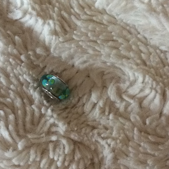 Pandora Glass Murano Charm with Flowers - Picture 12 of 12